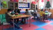 VAN - Kızılay gönüllüleri down sendromlu çocukların sınıfını boyayarak süsledi