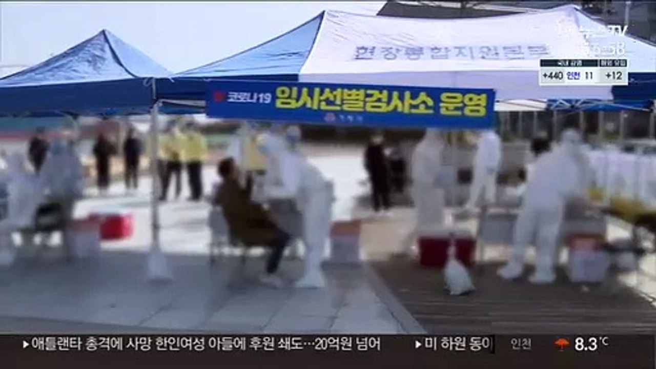 나흘째 400명대 중반…꺾이지 않는 3차 유행