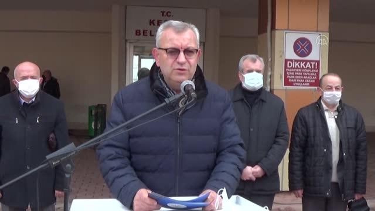Son dakika haber | Keşan'da Koronavirüs tedbirl...