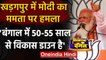 West Bengal Election 2021: PM Modi ने Kharagpur में Mamata Banerjee पर बोला हमला | वनइंडिया हिंदी