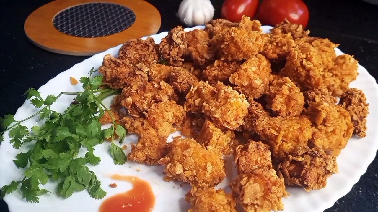 Chicken Flakey Nuggets Recipe By Kitchen Valley| Crispy yet yummy Nuggets