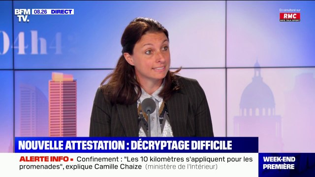 Confinement: la porte-parole du ministère de l'Intérieur rappelle que les grands regroupements ne sont pas permis