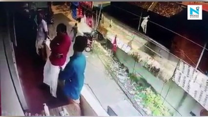 Watch, Man's quick thinking saves coworker from falling off building