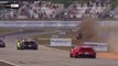 Porsche Carrera Cup America Sebring 2021 Race 1 Fischer Huge Jump Crash