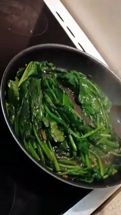 Cooking Spinach