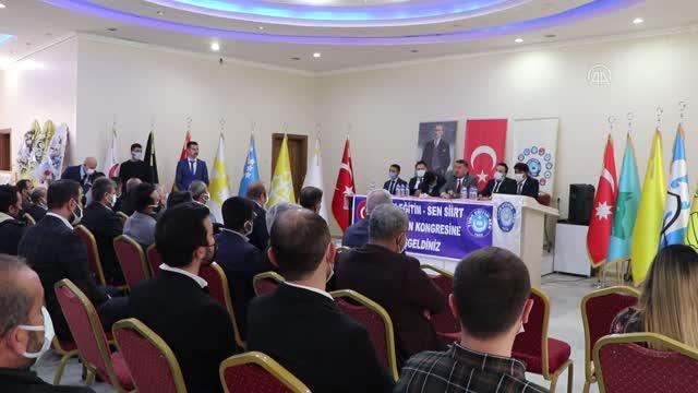 Siirt Türk Eğitim-Sen kongresi yapıldı