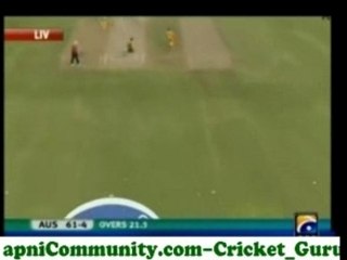Pak u19 v aus u19 4th qf wc (aus inning)p7 hq