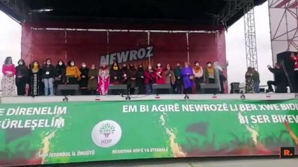 Kadınlar, Newroz'da İstanbul Sözleşmesi'ni savundu