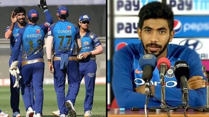 Descargar video: IPL 2021 : Jasprit Bumrah To Join Mumbai Indians Camp Soon || Oneindia Telugu