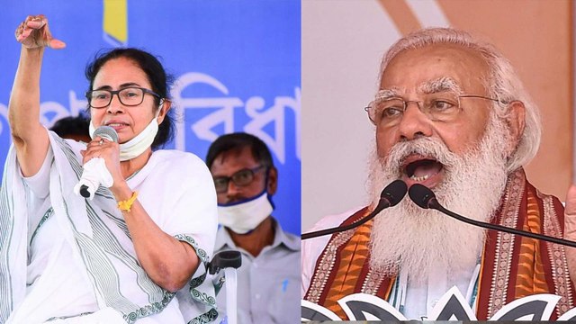 PM Modi attacks TMC, Mamata calls BJP a party of liars