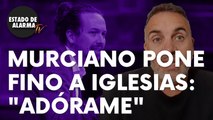 Un murciano ‘encabronao’ pone fino al líder de Podemos, Pablo Iglesias: “Adórame”