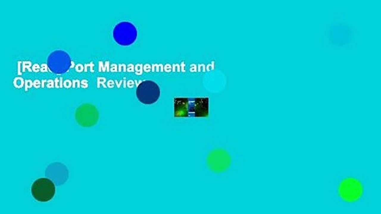 [Read] Port Management and Operations  Review