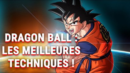 LES 10 MEILLEURES TECHNIQUES DE DRAGON BALL - TOP 10