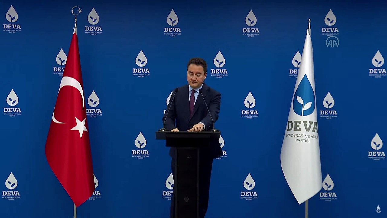 ANKARA - DEVA Partisi Genel Başkanı Babacan, gündeme ilişkin değerlendirmelerde bulundu