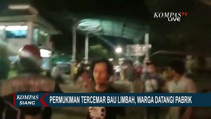 Bau Limbah Cemari Rumah Warga, Pabrik Dilabrak