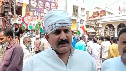 तिरंगा यात्रा निकाल जनता को सुनाया पूर्व सीएम का संदेश