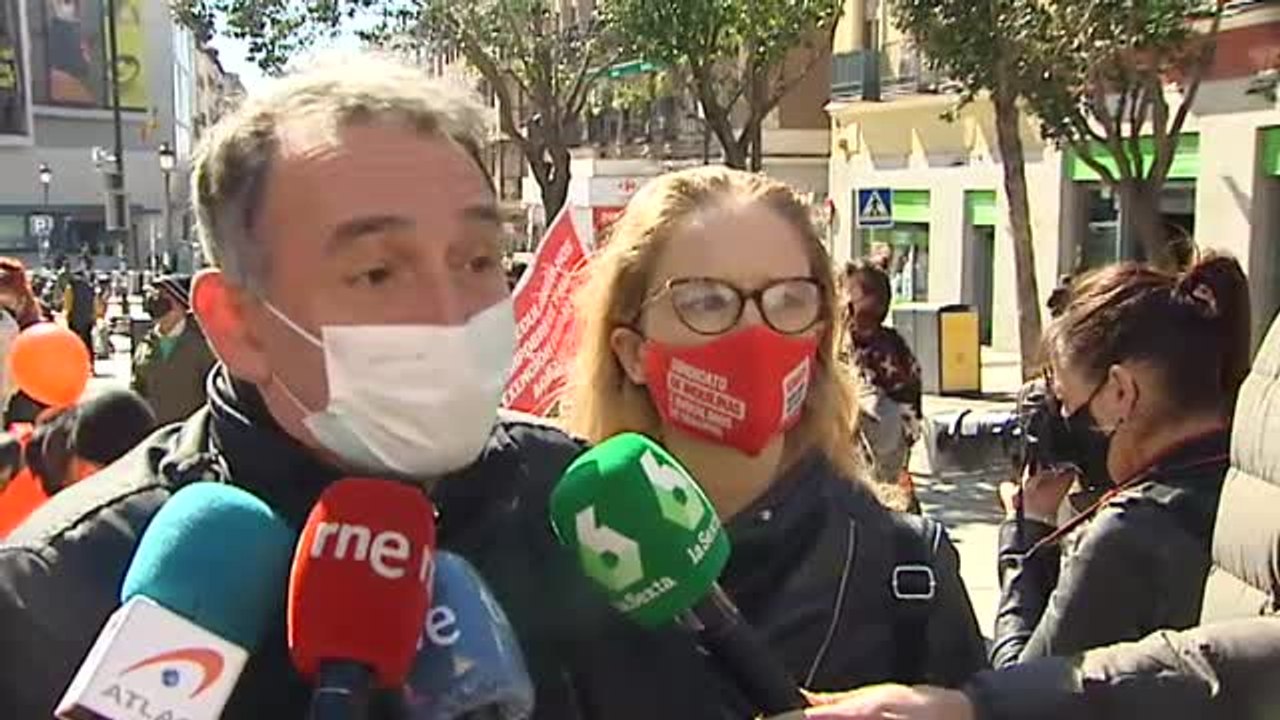Unidas Podemos y Mas Madrid apoyan las manifestaciones por una "ley de vivienda digna"