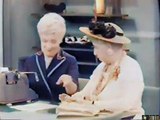 December Bride s4e31 Matt-Pete Fight, Colorized, Spring Byington, Dean Miller, Harry Morgan, Sitcom