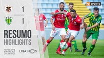 Highlights: Santa Clara 1-1 Tondela (Liga 20/21 #24)