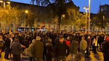 Un centenar de persones a plaça d'Universitat per la manifestació d'avui  a Barcelona / Guillem Ramos