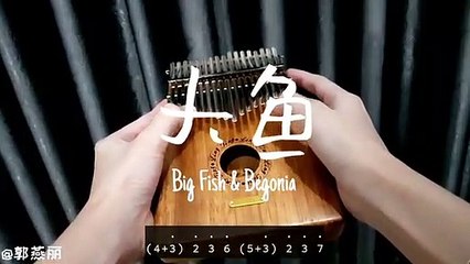 [Kalimba Cover] Big Fish (大鱼) - Big Fish and Begonia (大鱼海棠)