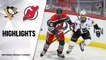 Penguins @ Devils 3/20/21 | NHL Highlights