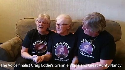 The Voice finalist Craig Eddie's Grannie, Nana and Great Aunty Nancy