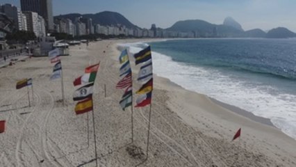 Río echa el cerrojo a sus playas ante el avance del coronavirus