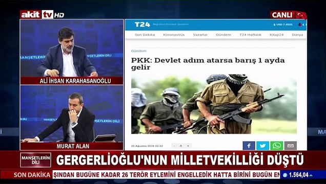 Ömer Faruk Gergerlioğlu’nun ipliği pazara çıkarıldı