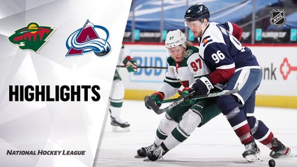 Wild @ Avalanche 3/20/21 | NHL Highlights