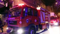 KAYSERİ - Apartmanda çıkan yangında balkonda mahsur kalan 8 kişilik aileyi itfaiye kurtardı