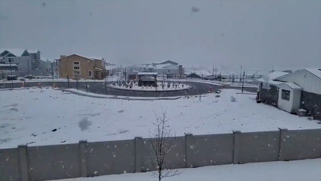 Spring comes to the western U.S. with snow and cold rain