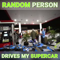 FORCING A RANDOM FAN DRIVE MY SUPERCAR