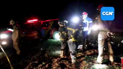 Duas pessoas morrem em queda de aeronave em Cascavel