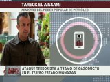 Venezuela denuncia nuevo ataque terrorista al tramo gasoducto de El Tejero estado Monagas