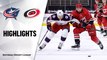 Blue Jackets @ Hurricanes 3/20/21 | NHL Highlights
