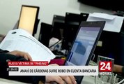 Anahí de Cárdenas denuncia que le sustrajeron dinero de su cuenta bancaria