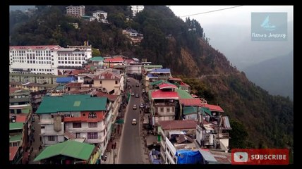 Bird's eye view of Gangtok, January 2021 | Ropeway Ride | Cable car Ride