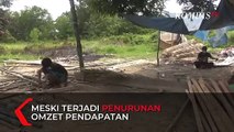 Usaha Kerjinan Bambu Mengalami Penurunan Hasil Penjualan Selama Pandemi