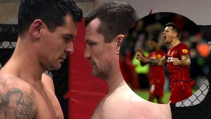 El fubolista Dejan Lovren se enfrenta a una vieja gloria del MMA y se lleva una buena paliza