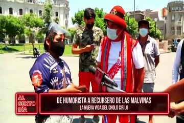 El “Cholo Cirilo”: De humorista a recursero de Las Malvinas