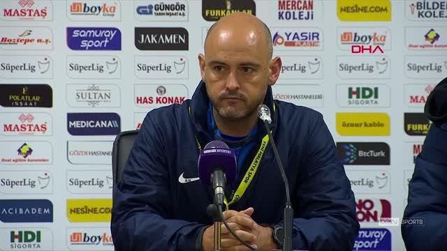 SPOR Yeni Malatyaspor - Gaziantep Futbol Kulübü maçının ardından