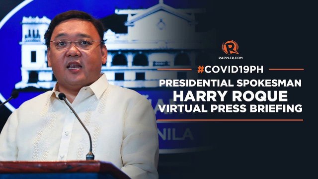 Announcement from Presidential Spokesperson Harry Roque