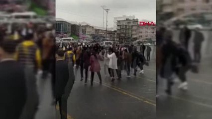 BAĞCILAR'DA KORONAVİRÜSE RAĞMEN SOSYAL MESAFESİZ DÜĞÜN EĞLENCESİ