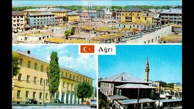 Eski Ağrı - Old Ağrı / Eski Türkiye - Old Turkey (Renkli - Colorized) 1900'lerle 1980'ler arası görüntüler / fotoğraflar - Images / photos between 1900's and 1980's