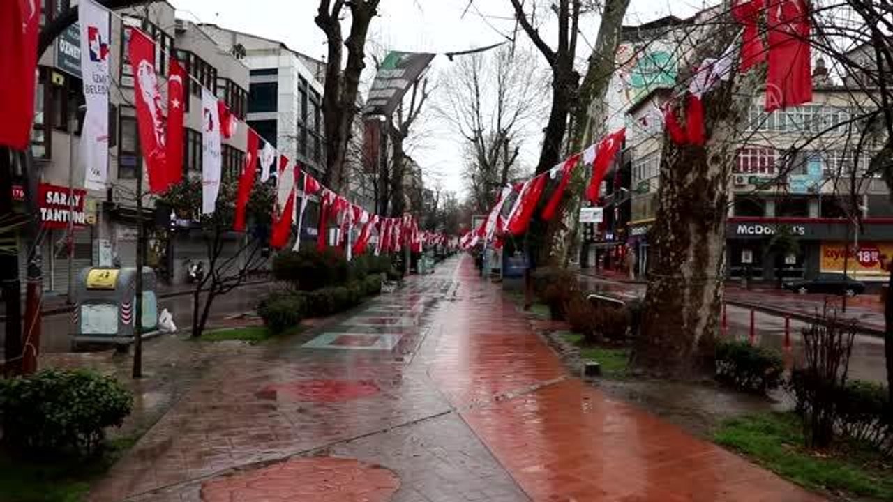 KOCAELİ/DÜZCE - Doğu Marmara ve Batı Karadeniz'de "yüksek ve çok yüksek riskli" illerde sessizlik hüküm sürüyor