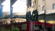 Antalya'da korkutan yangın... 3. katta başlayan yangın üst dairelere sıçramadan söndürüldü