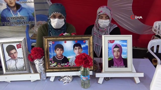 Evlat nöbetindeki aileler çocuklarını HDP'den istemeye devam ediyor