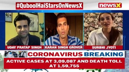 Karan And Surbhi Get Candid Qubool Hai Stars On NewsX NewsX
