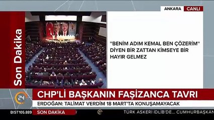 Erdoğan: Talimat verdim o başkan konuşmayacak